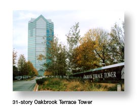Oakbrook Terrace 31 story Office Tower
